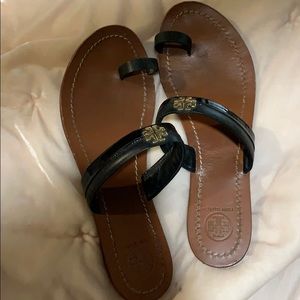 Black Tory Burch sandals
